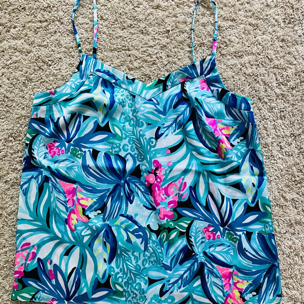 Lilly Pulitzer Silk Tank